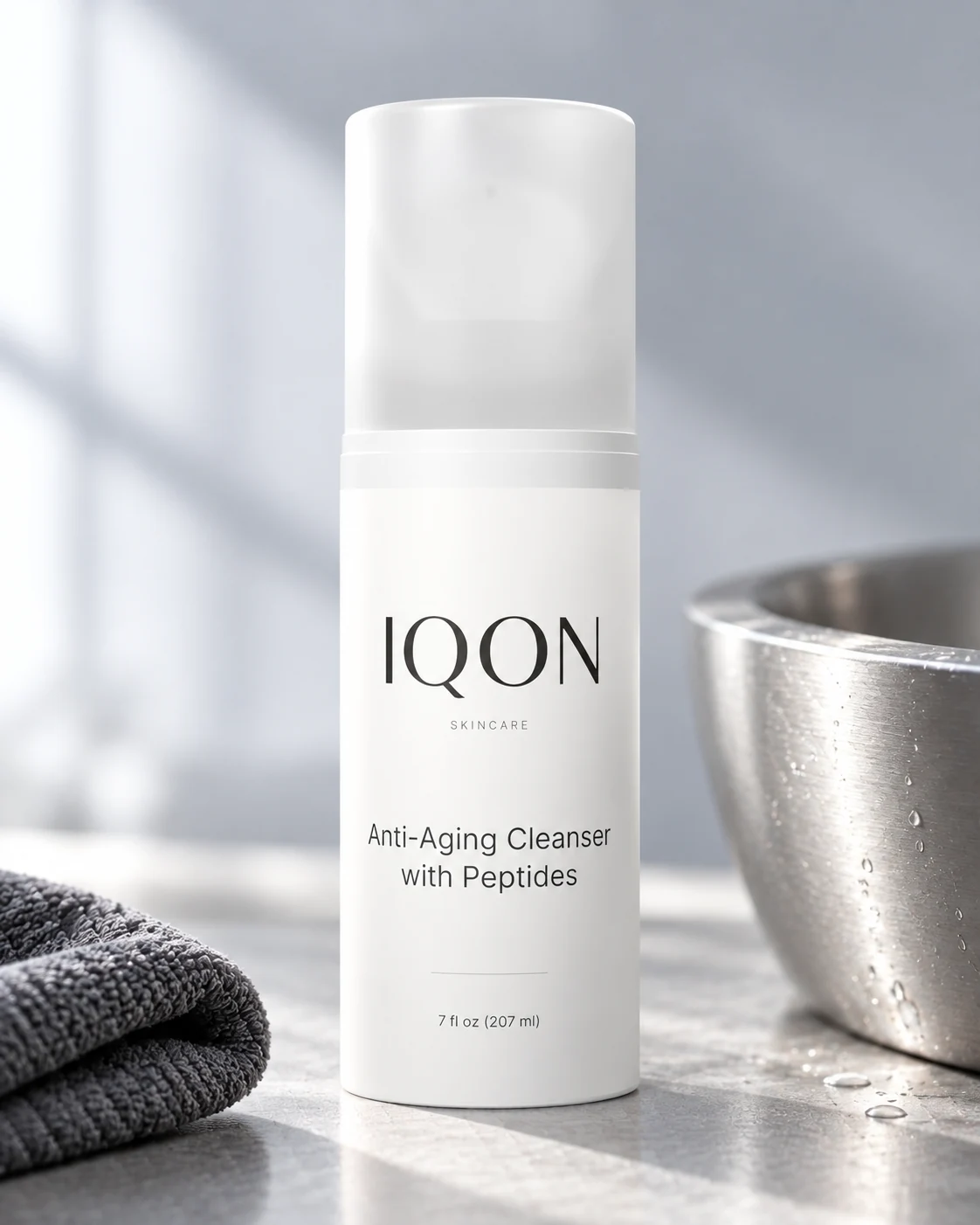 Anti-Aging Cleanser with Peptides — IQON product editorial