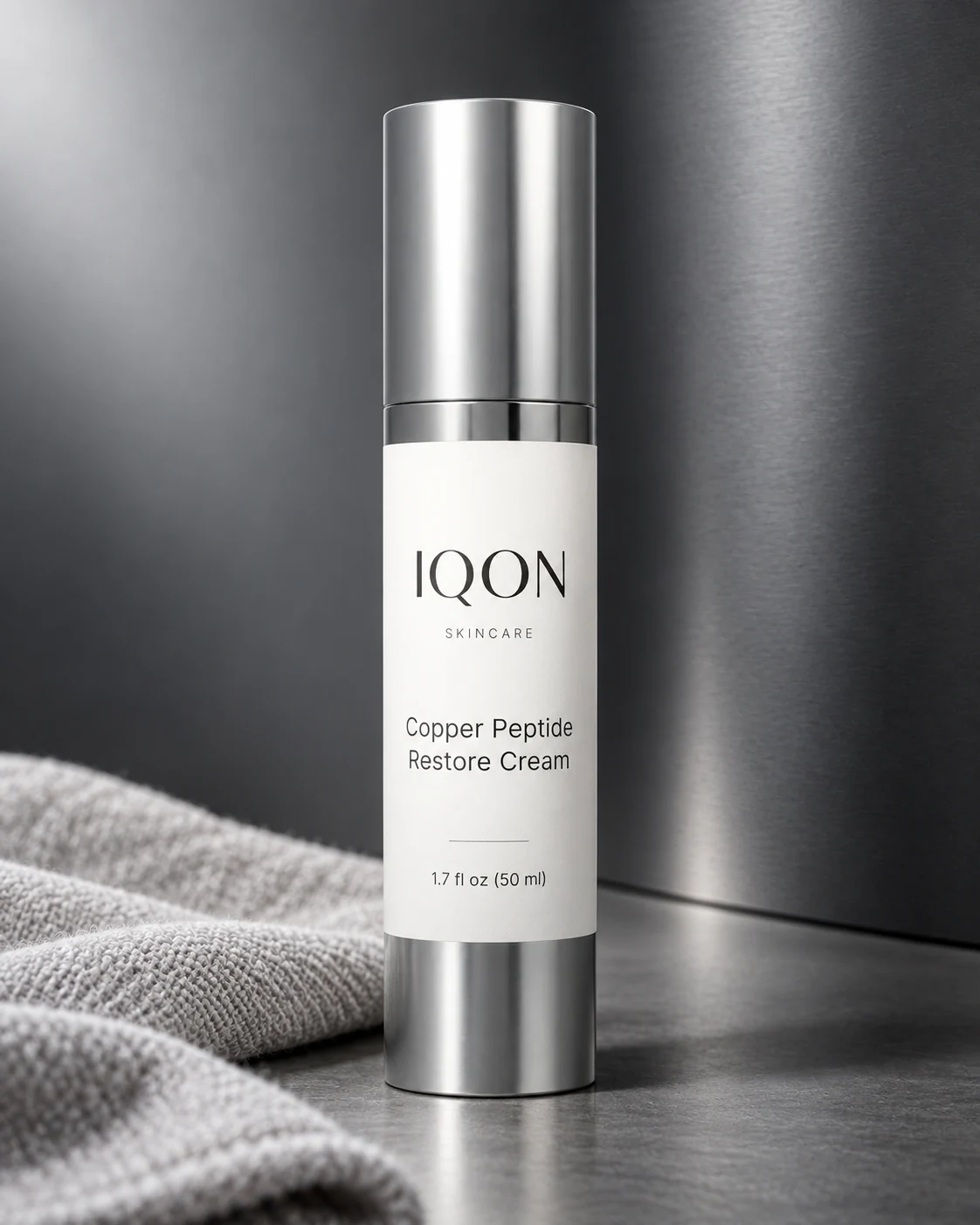 Copper Peptide Restore Cream — IQON product editorial